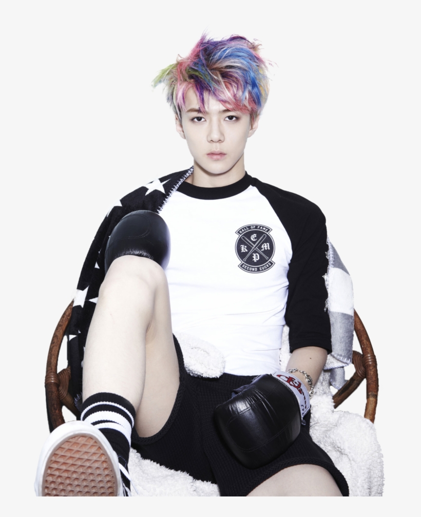 Png Exo S Sehun By Nanabutterfly-d6suzei - Exo Sehun Solo Photocards 56pcs, transparent png