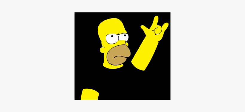 Homero Metalero, transparent png