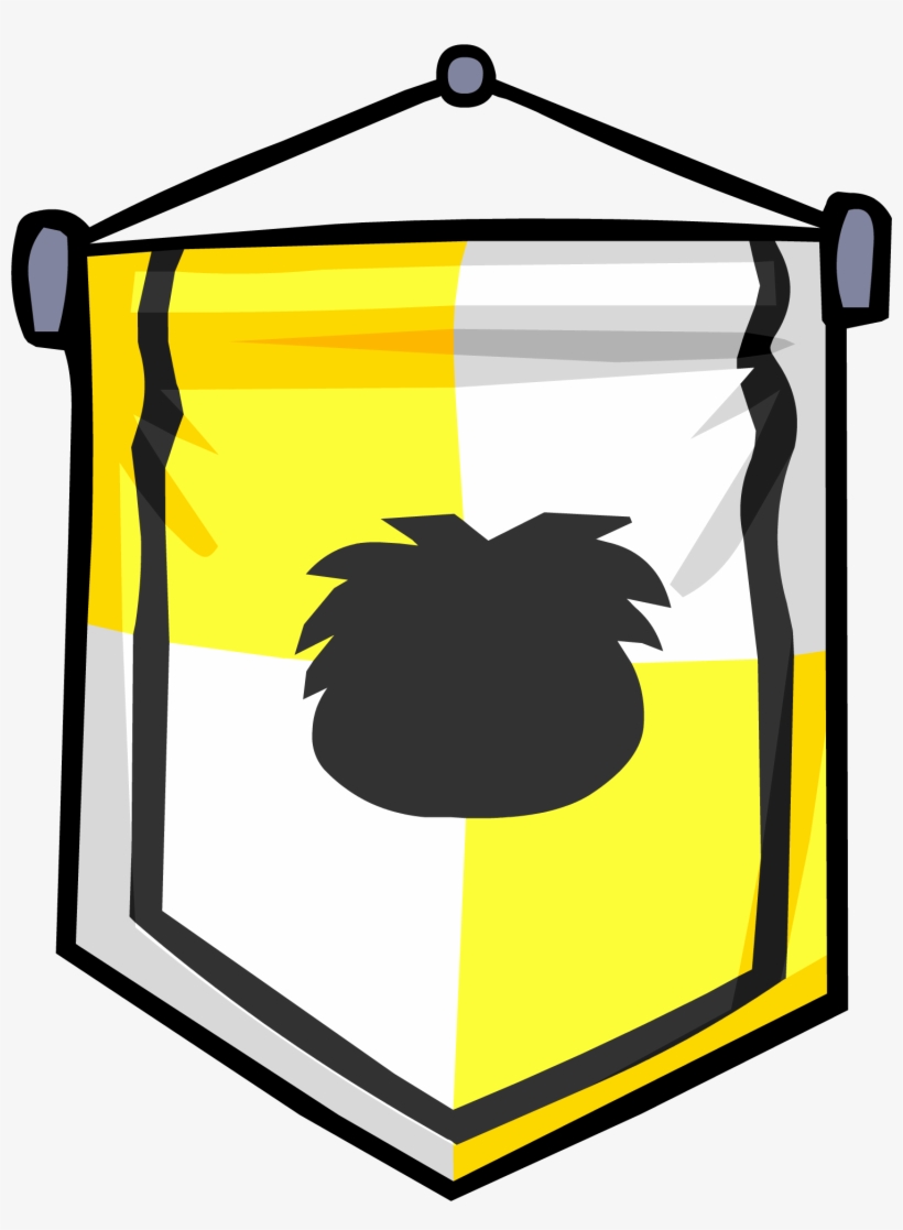 Ye Olde Yellow Banner, transparent png
