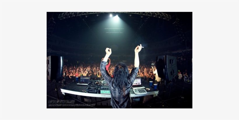 Skrillex - Skrillex Concert, transparent png