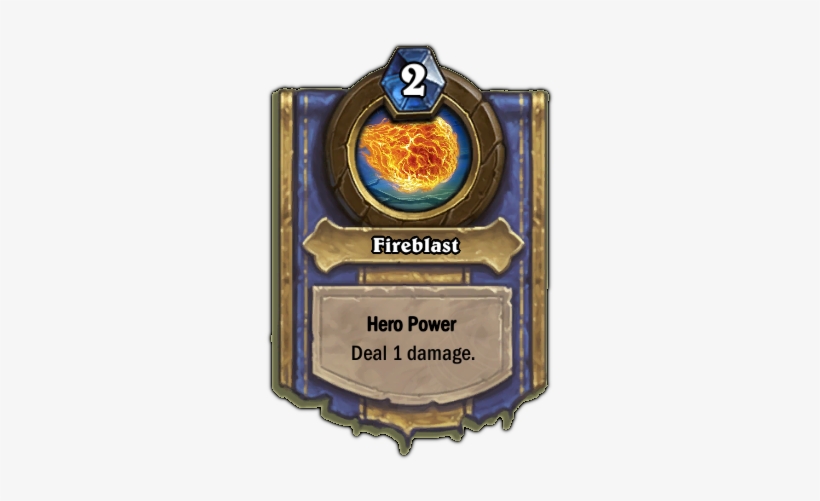 Fireblast - Fireblast Hearthstone, transparent png