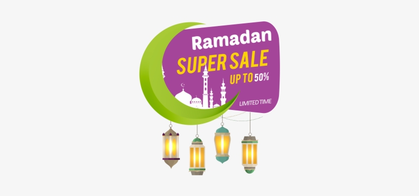 Ramadan Sale Label Banner Design Element, Ramadan Kareem, - Ramadan Super Sale, transparent png