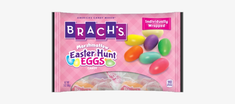 Brach's Marshmallow Easter Hunt Eggs Candy - Brach's Easter Hunt Eggs, transparent png