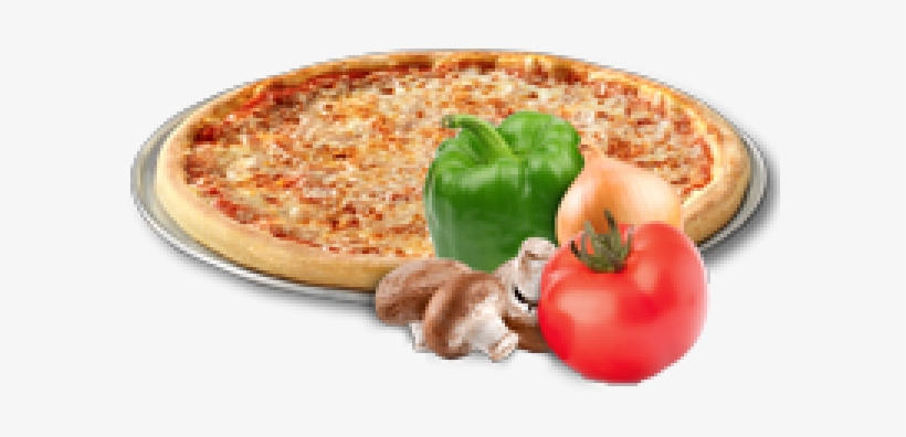 Garden Vegetable Pizza - Mushroom And Pepper Pizza, transparent png