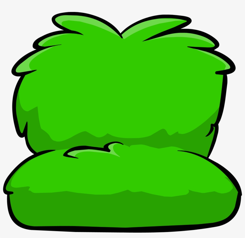 Fuzzy Green Couch, transparent png