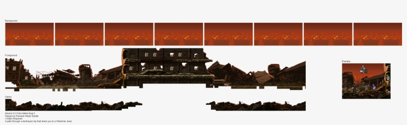 Click For Full Sized Image Mission 5-3 - Metal Slug 5 Backgrounds, transparent png