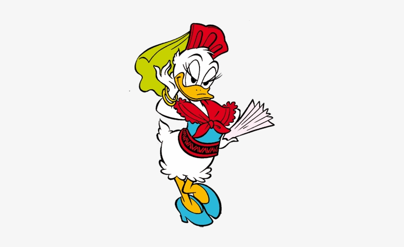 Donna Duck, transparent png