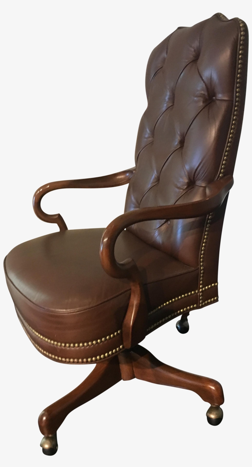 Luxury High Back Office Chair - Office Chair, transparent png