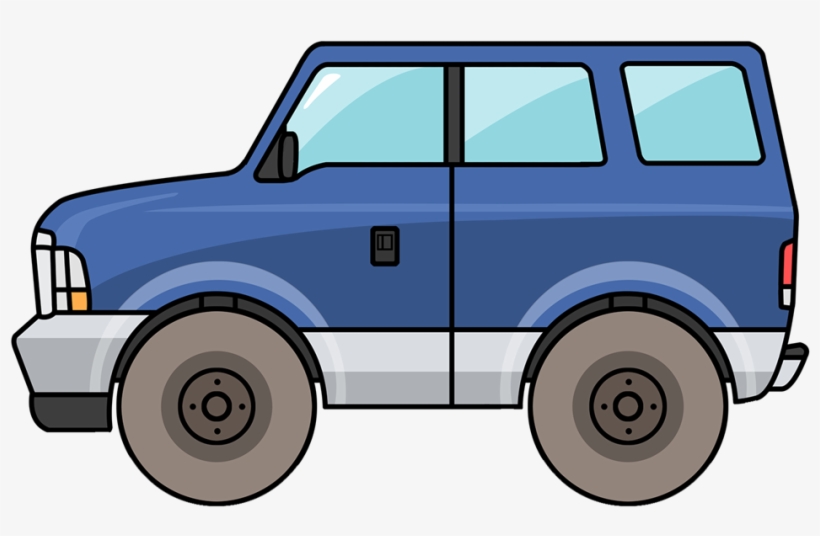 Free Cartoon Suv Clip Art - Png Clipart Suv, transparent png