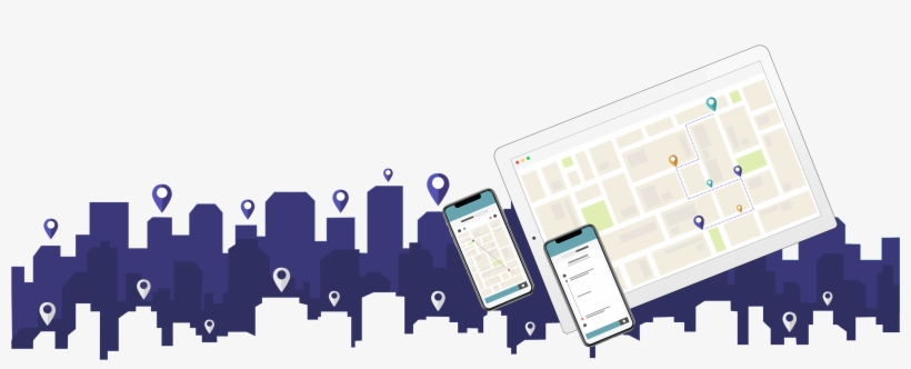 Produit City Background Ipad - Public Relations, transparent png