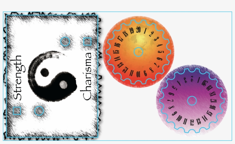 Making The Rivet Hole - Society6 Ying & Yang Wall Tapestry Small: 51" X, transparent png