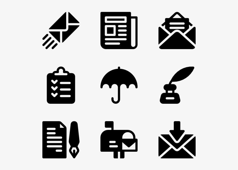 Post Office 40 Icons - Breakfast Icon Vector, transparent png