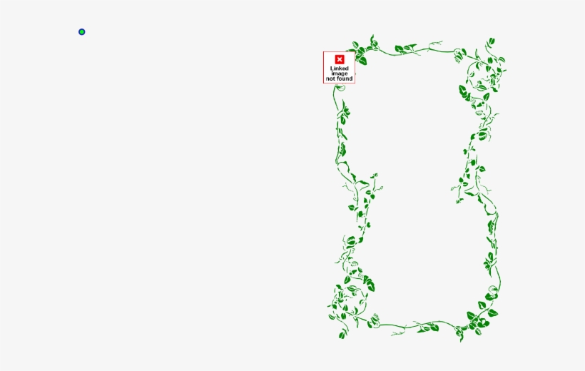 How To Set Use Green Vine Border Clipart, transparent png