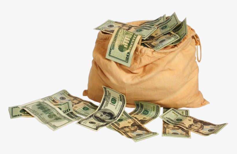 Share This Image - Bags Of Money Png, transparent png