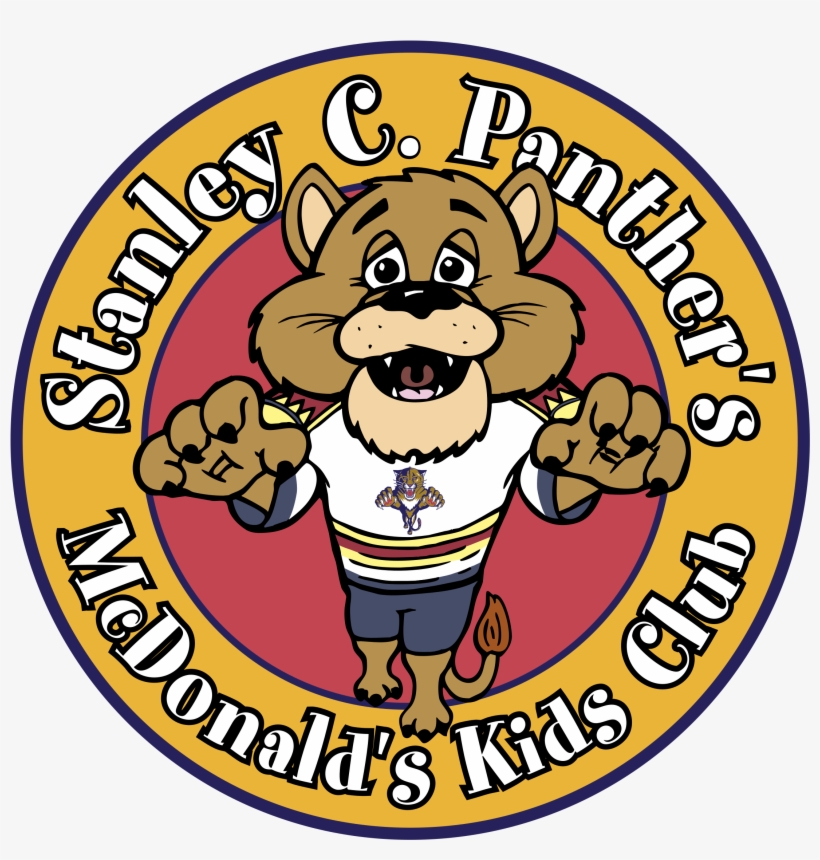 Mcdonald's & Florida Panthers Kids Club Logo Png Transparent - Customized Hockey Puck With Multi Color Imprint, transparent png