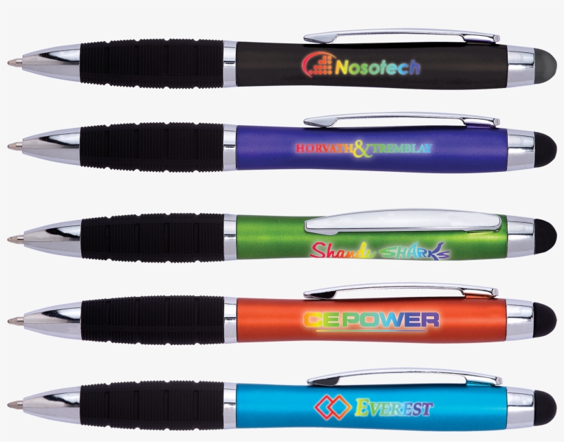 579 Eclaire Bright Illuminated Stylus Pen - Pen, transparent png