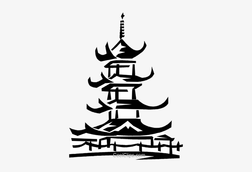 Asian Temple - Japanese Vector Temple Png, transparent png