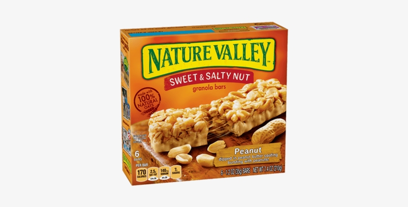 General Mills Agrees To Change Nature Valley Labels - Nature Valley Sweet And Salty Peanut Bars, transparent png