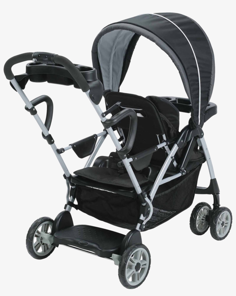 Graco Room For 2 Click Connect Stand & Ride Double - Graco Roomfor2" Classic Connect & Click Connect, transparent png