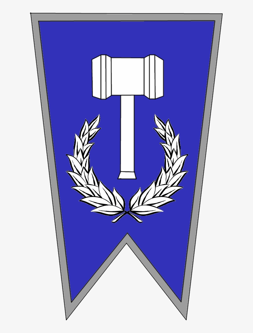 Silver Maul Clan Banner 01 - Laurel Wreath, transparent png