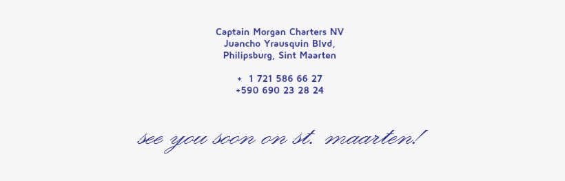 Captain Morgan Charters Nv Juancho Yrausquin Blvd, - Captain Morgan Charters & Whiteknuckle Jet Boats, transparent png