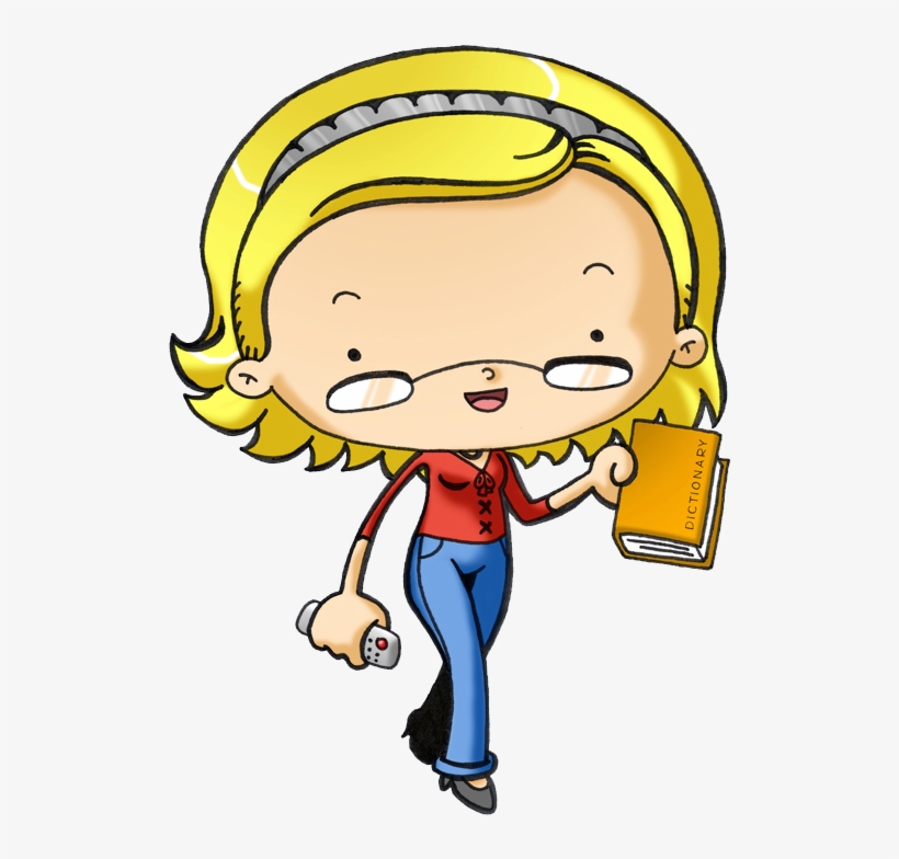Cartoon Teacher Png - English Teacher Cartoon Png, transparent png