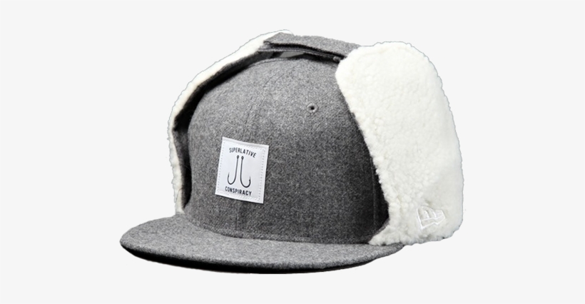 Wesc New Era 59fifty Dog Ear Fitted Hat - New Era Snow Cap, transparent png