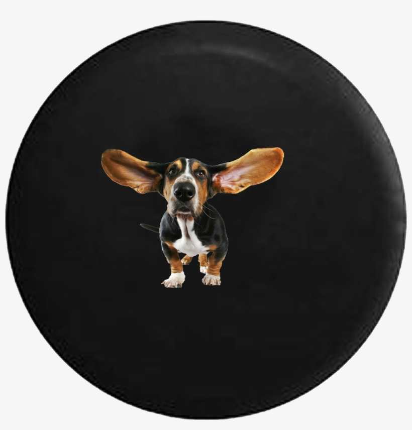 Basset Hound Dog Ears Blowing In The Wind - Little Book Of Dogs, transparent png
