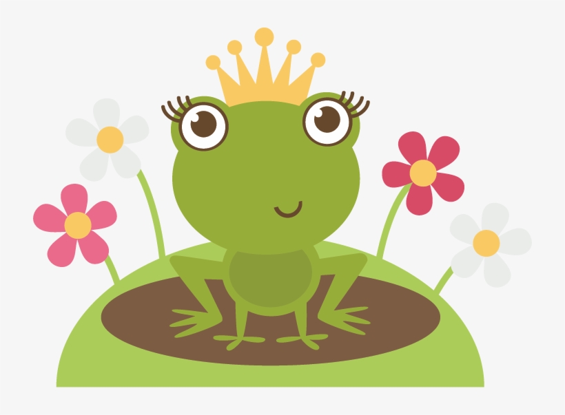 Frog Princess Svg Cutting For Scrapbooking Cut - Frog Princess Clipart, transparent png