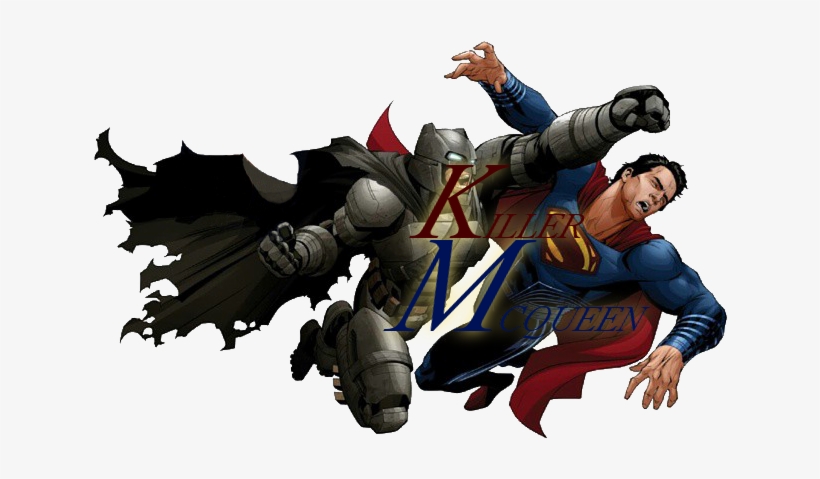[ Img] - Batman Vs Superman Art, transparent png
