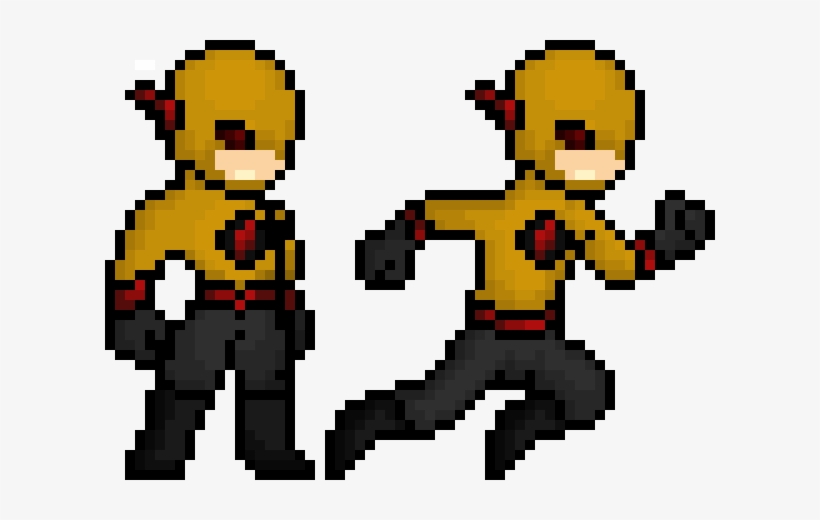 Reverse Flash Model - Reverse Flash Pixel Art, transparent png