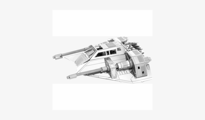 Metal Earth Star Wars Snowspeeder, transparent png