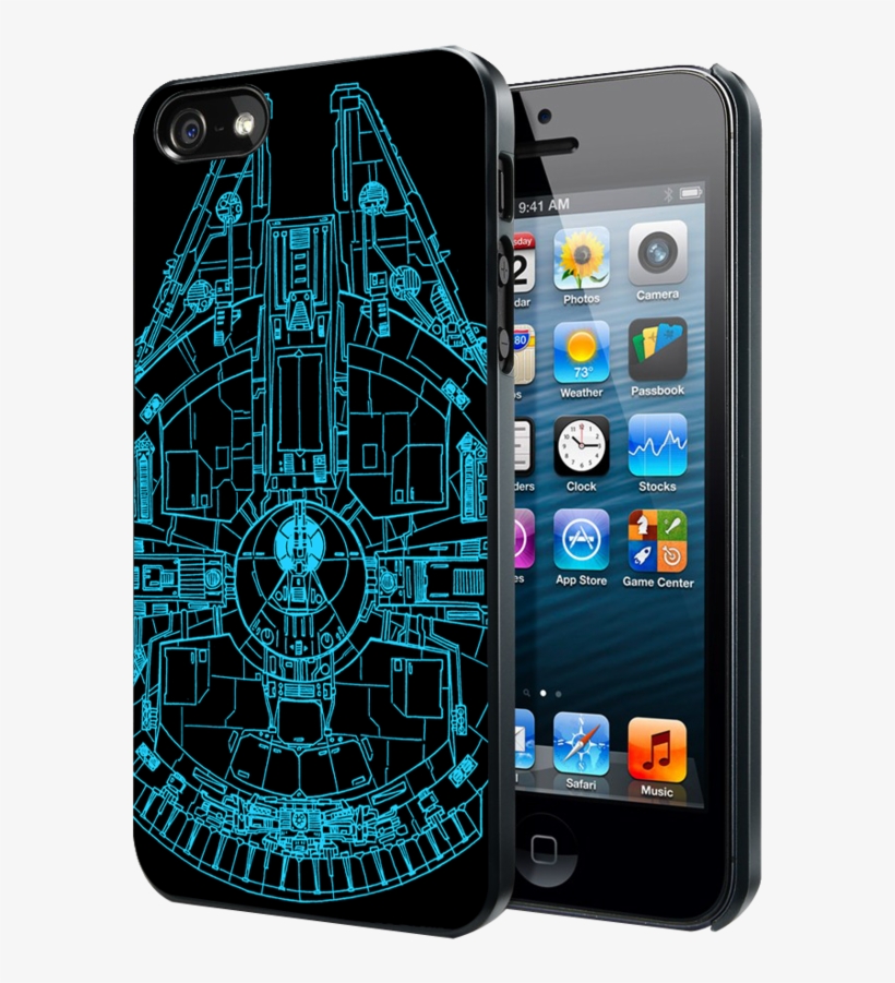 Star Wars Millenium Falcon Samsung Galaxy S3 S4 S5 - Chicago Blackhawks Phone Case, transparent png