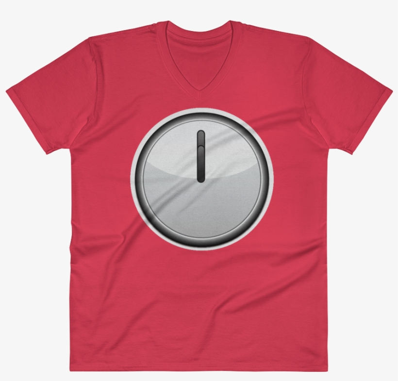 Men's Emoji V Neck - T-shirt, transparent png