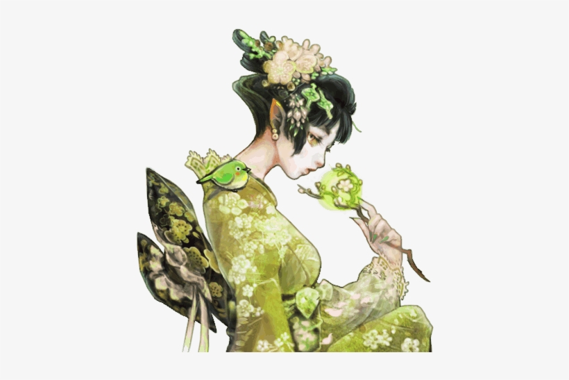 Fleur Kitano Dialogue Render - Illustration, transparent png