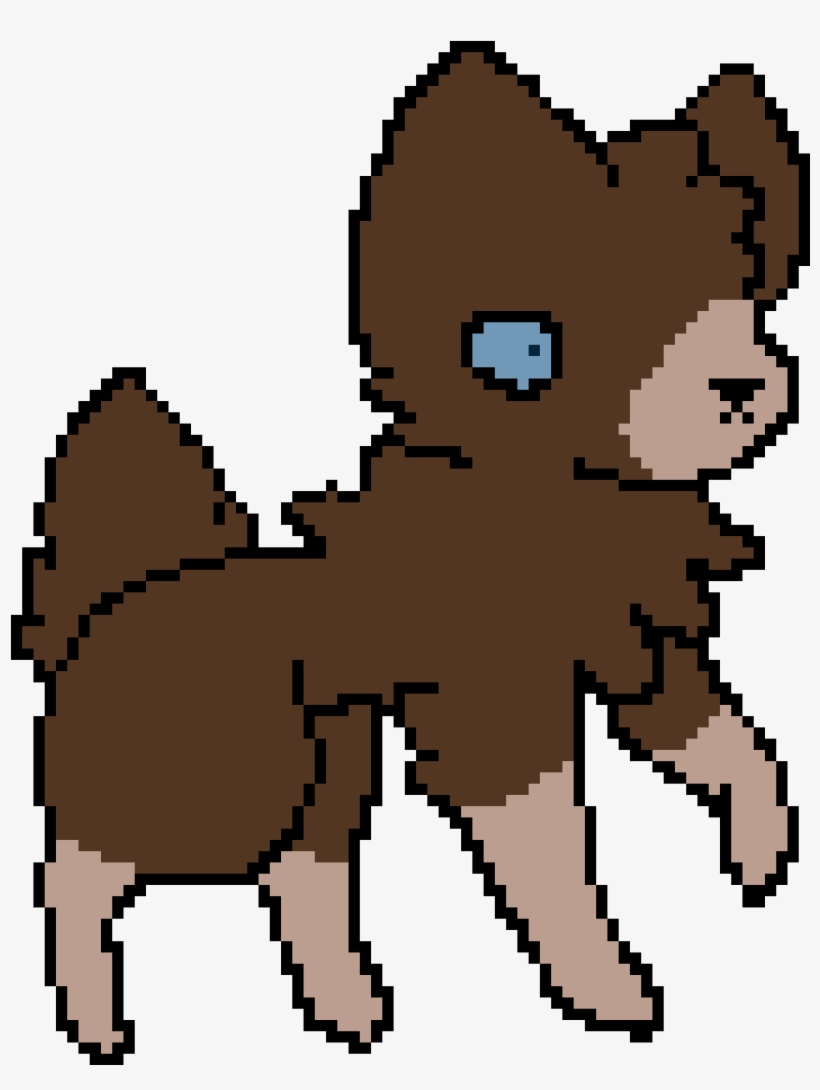 Lil Doggo - Pixel Art Portrait, transparent png