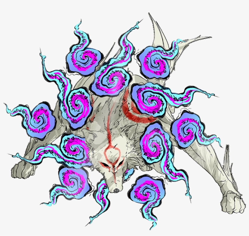 Clipart Freeuse Library Image Resurrection Beads Png - Okami Amaterasu, transparent png