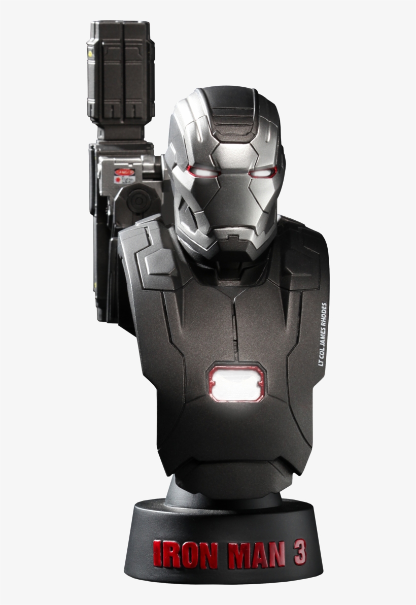 Hot Toys War Machine Mark 2 Collectible Bust - Hot Toys Marvel War Machine Mark 2 Marvel Collectible, transparent png