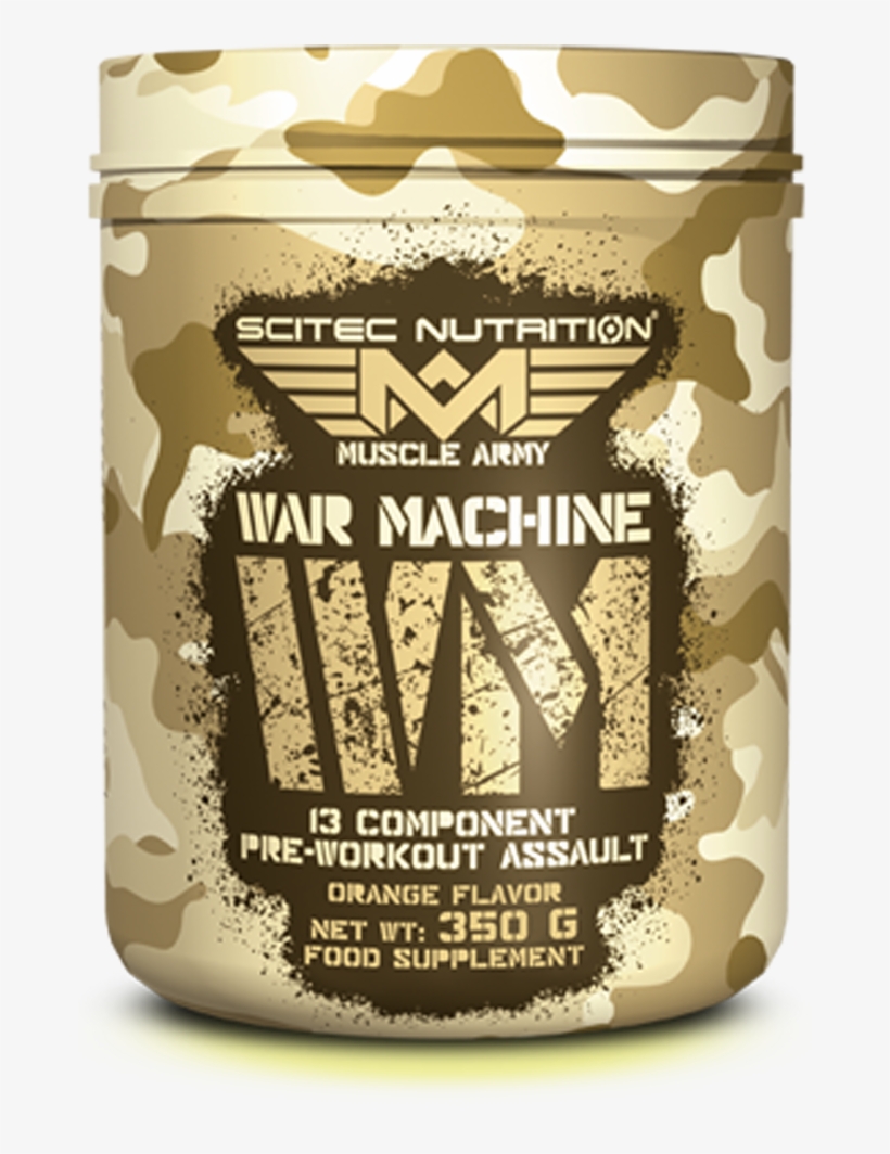 War Machine - Scitec Nutrition War Machine 350g - Pre-workout, transparent png