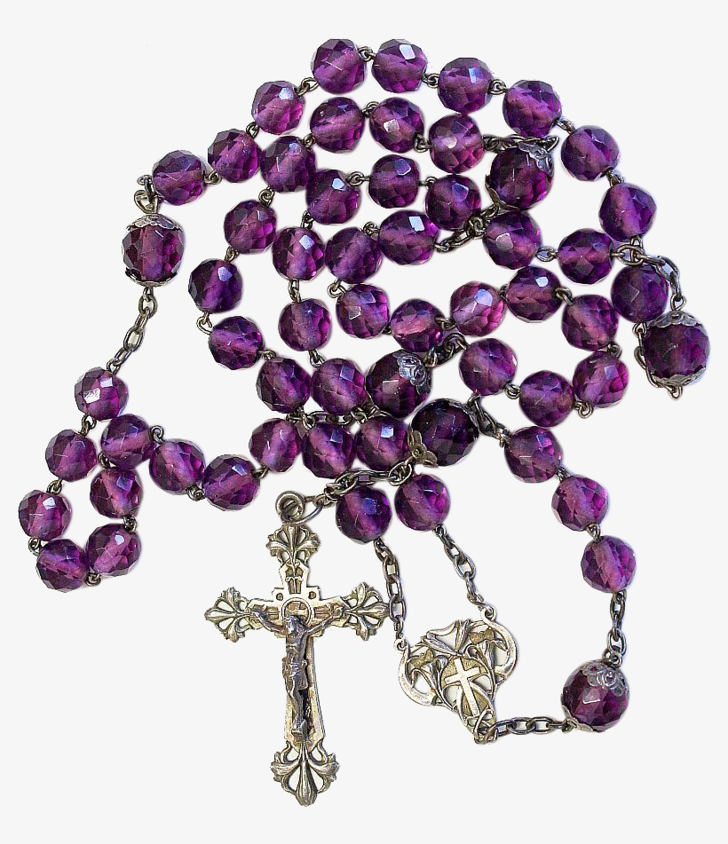 All Antique And Vintage Rosaries That I List Come From - Necklace, transparent png