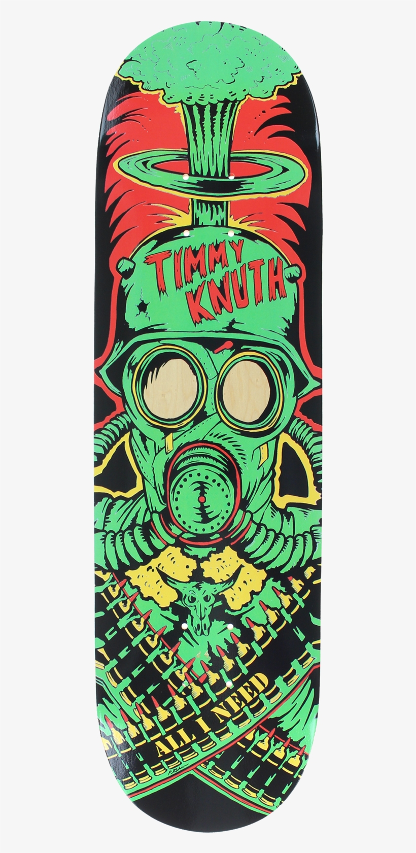 All I Need Knuth War Machine Skateboard Deck - War Skateboard Decks, transparent png