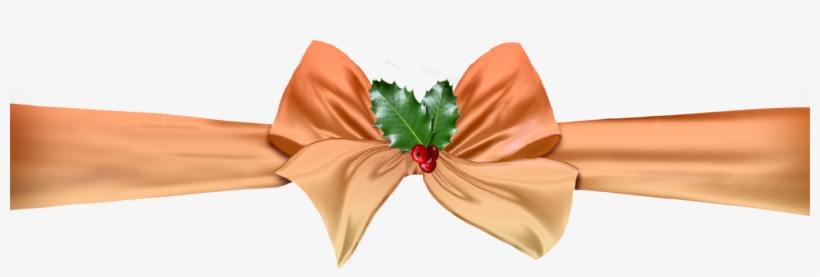 Christmas Decoration Ribbon Vector, Png File - Satin, transparent png