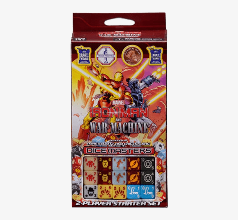 Marvel Dice Masters Iron Man And War Machine Starter, transparent png