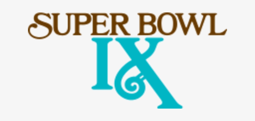 Tulane Stadium New Orleans, Louisiana Pittsburgh Steelers - Super Bowl Ix Logo, transparent png
