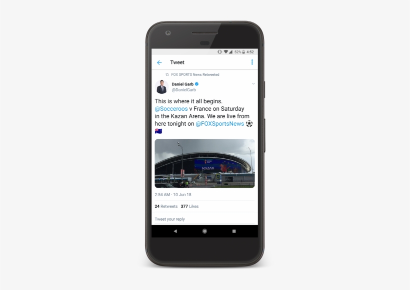 @foxsportsnews Uses Grouptweet To Automatically Retweet - Mobile Phone, transparent png
