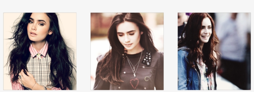 Lily Collins Fc Pack “ •10 Full Images •3 Circular - Human Hair Wigs Lace Front Cap Wavy 20 Inches 120%, transparent png