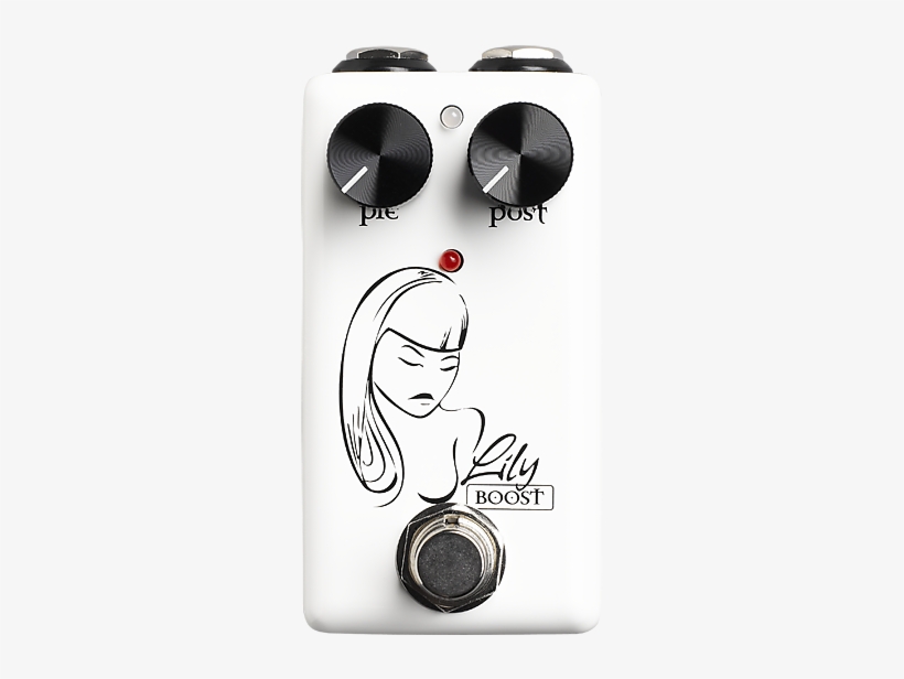 27% Price Drop - Red Witch Lily Clean Boost Pedal, transparent png