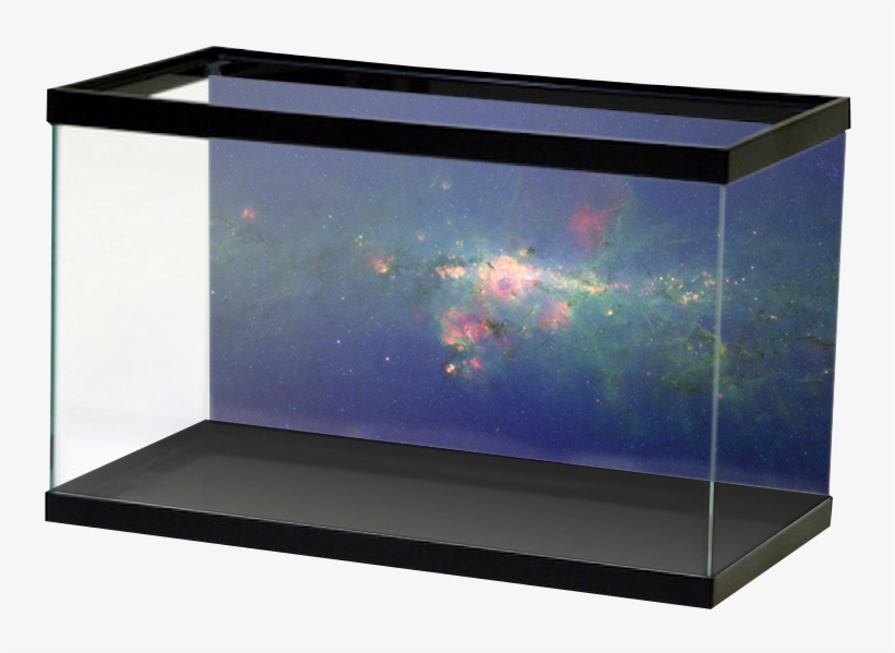 Aquariumvinyl Bluenebulaandstarfield, transparent png