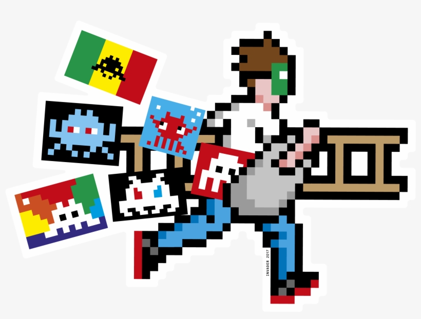 Space Invaders - Space Invader Hello My Game, transparent png