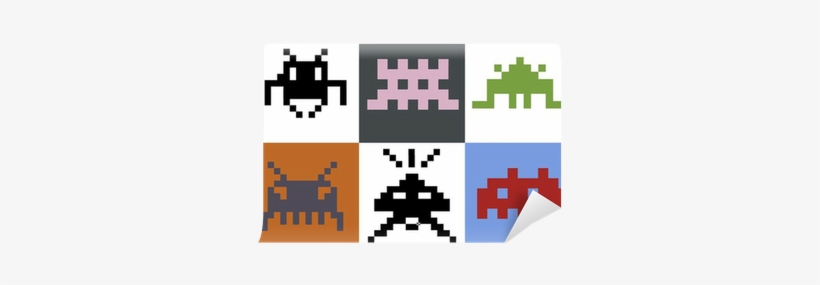Space Invaders, transparent png